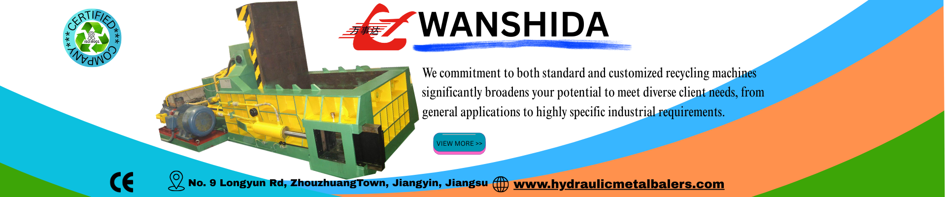 Quality Hydraulic Metal Balers factory