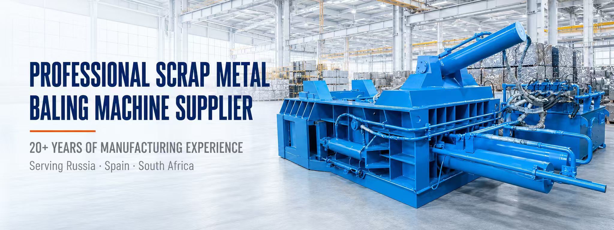 Quality Hydraulic Metal Balers factory