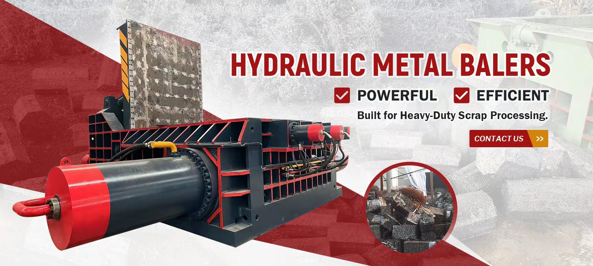 Quality Hydraulic Metal Balers factory