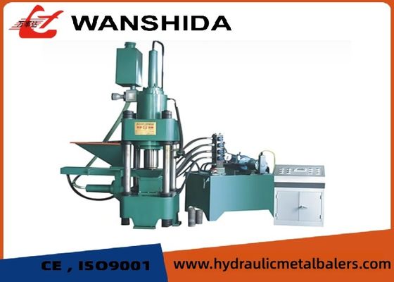 kupować Y83-315 Hydrauliczna prasa do brykietowania metalu o nacisku 3150 kN i rozmiarze brykietu Ø120 × 180 mm do recyklingu wiórów żeliwnych online manufacture