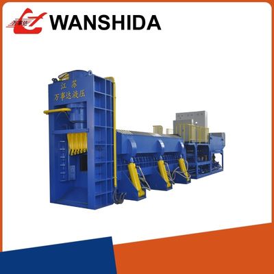 kupować 630t Hydraulic Scrap Shear Machine z 234kw silnikiem do recyklingu metalu online manufacture