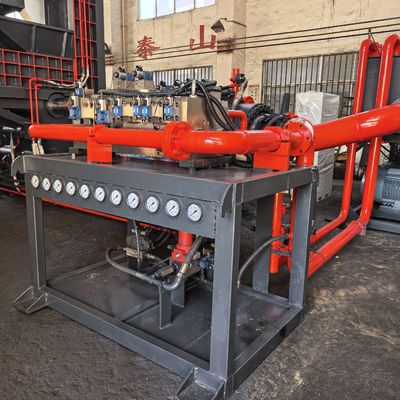 Beli Pengepres Hidraulik Logam Tugas Berat 1250 Ton dengan Ukuran Ruang 1200*800*600mm dan Berat Mesin 3-5 ton untuk Pemadatan Logam Bekas online manufacture