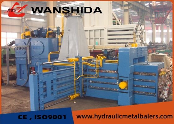 Buy Fully Automatic Horizontal Baler with 1250kN Push Force and 37kW Power for Waste Recycling online manufacture