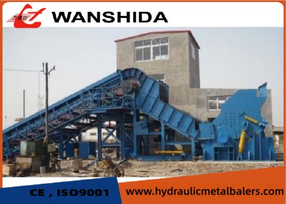 Buy Automobile Recycling 500kw Metal Recycling Shredder  Car Body Scrap Iron Shredder online manufacture