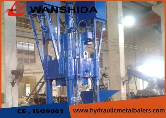 comprar Y83-315 Pressão de briqueteamento de sucata de metal de toneladas com pressão nominal de 3150kN, Ø120×180mm Briquetes de alta densidade, pressão de formação de 278MPa para linhas de pré-tratamento de siderúrgicas online manufacture