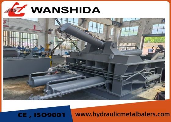 comprar Máquina de reciclagem industrial de metais de 250 toneladas Baler de sucata Baler horizontal de 60 kW online manufacture