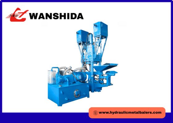 خرید پریس بریکتینگ فلز خرد شده 4000 kN با Ø140 × 300 میلی متر اندازه بریکت و 800 ‰ 1200 kg / h ظرفیت بازیافت تراشه آهن ریخته شده online manufacture