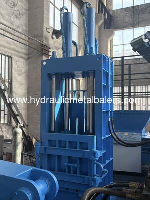 주문 Y82-100 수직 유압식 압착기, 100톤 압착력 및 1220 × 920 mm 묶음 크기, 상업 및 산업 재활용용 online manufacture