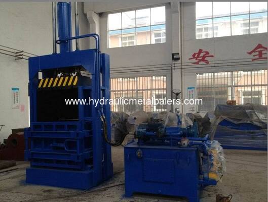 Buy Hydraulic Clothing Baler Machine for Used Clothes Recycling online manufacture