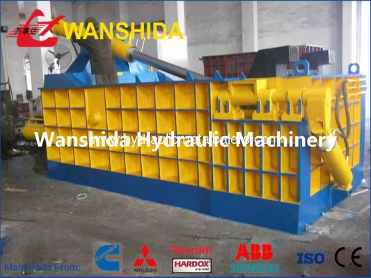 Buy Y83F-250 2500 kN Hydraulic Scrap Metal Baler with 450 × 450 mm Bale Size and Heavy-Duty Chamber for Steel and Aluminum Recycling online manufacture
