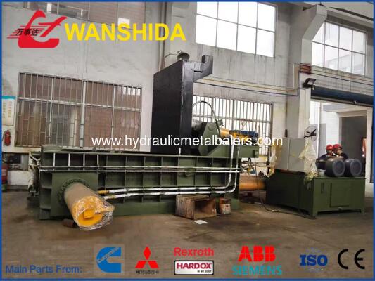 Buy 1250 kN Hydraulic Metal Baler with 1200 × 700 × 600 mm Compression Chamber and 1500–2000 kg/h Capacity for Scrap Metal Recycling online manufacture