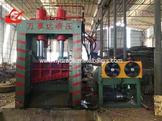 Buy 630Ton Hydraulic Gantry Shear with 7000 mm Feeding Box for Heavy Scrap Metal Recycling online manufacture