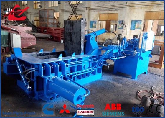3150kN  Compact Hydraulic Scrap Baling Press Machine 3.5 – 5T/Hour Aluminum Scrap Baler