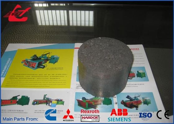 250 Ton Scrap Briquetting Press 800 - 1000kg/H Aluminum Chips Scrap Metal Press