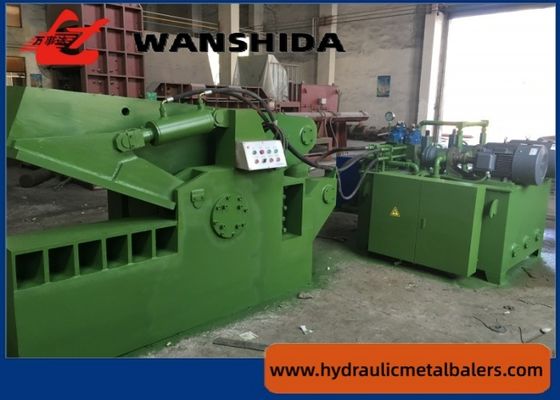 Portable Alligator Scrap Metal Sorting Machine Demolition Sites Metal Scrap Baler
