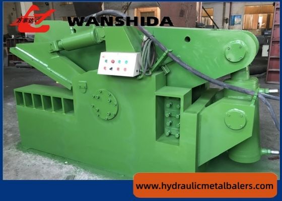 Portable Alligator Scrap Metal Sorting Machine Demolition Sites Metal Scrap Baler