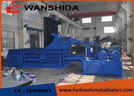 22 KW Hydraulic Steel Press Balers With PLC Semi-automatic Control For Metal Recycling