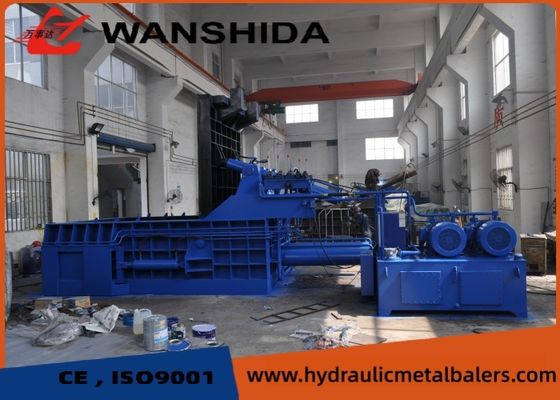 22 KW Hydraulic Steel Press Balers With PLC Semi-automatic Control For Metal Recycling
