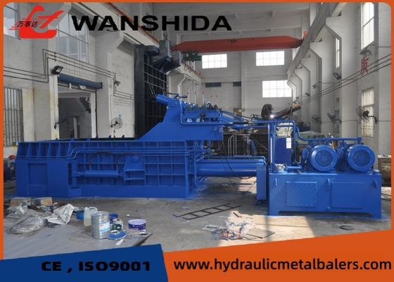 Hydraulic Metal Baler 2000kN, Forward-Out Discharge, Scrap Steel Processing