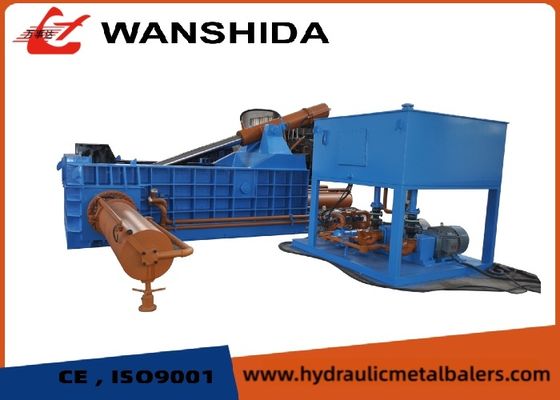 Heavy Duty 2000kN Metal Baler With Turn-Out Discharge, 44kW Motor