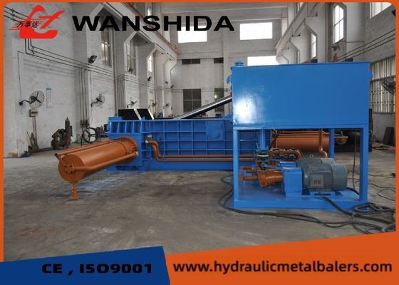 125 Ton Turn Out Scrap Metal Baler With 18.5kW Power For Ferrous & Non-Ferrous Recycling