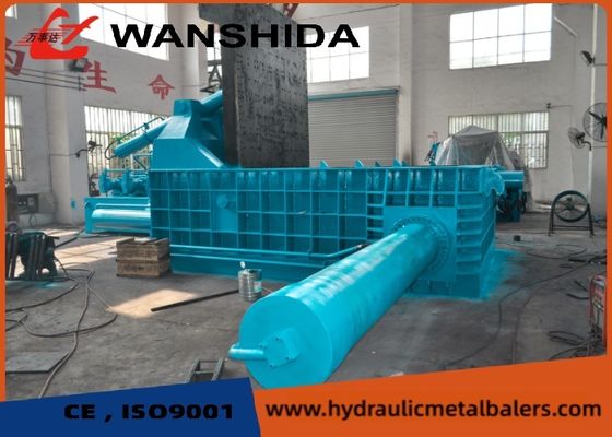 125 Ton Turn Out Scrap Metal Baler With 18.5kW Power For Ferrous & Non-Ferrous Recycling