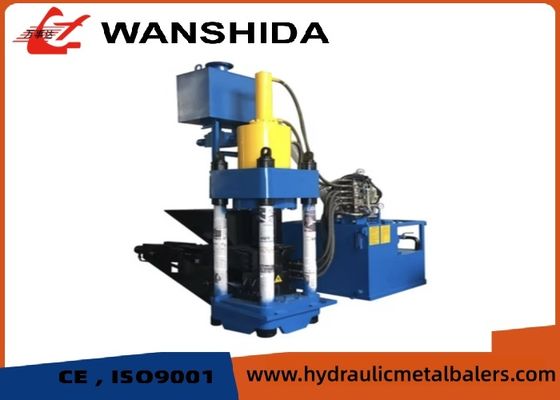 45kw Iron Baling Scrap Copper Chip  Hydraulic Press Machine For Metal Scrap