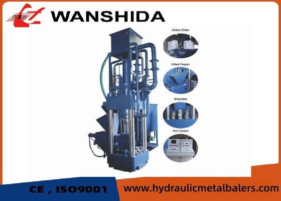 45kw Iron Baling Scrap Copper Chip  Hydraulic Press Machine For Metal Scrap