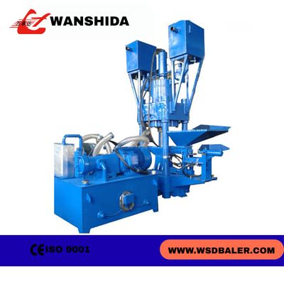 45kw Iron Baling Scrap Copper Chip  Hydraulic Press Machine For Metal Scrap