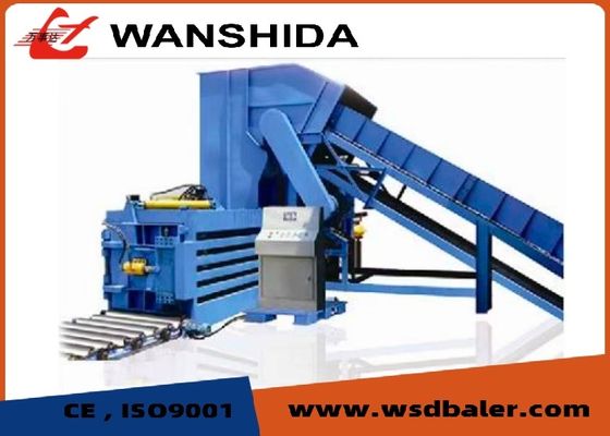1250kN Hydraulic Waste Paper Baler Automatic For Recycling Centers