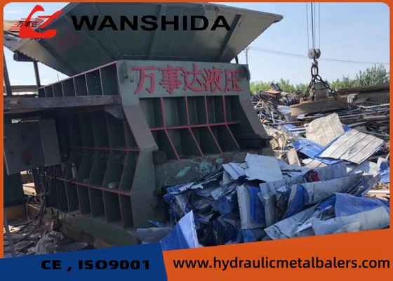 Horizontal Hydraulic Scrap Metal Shear 1400mm Baler Shear Machine For Dismantling