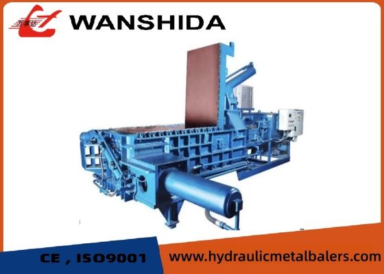 2500kN Hydraulic Scrap Shear Metal Baling Press Machine 60kW Scrap Processing