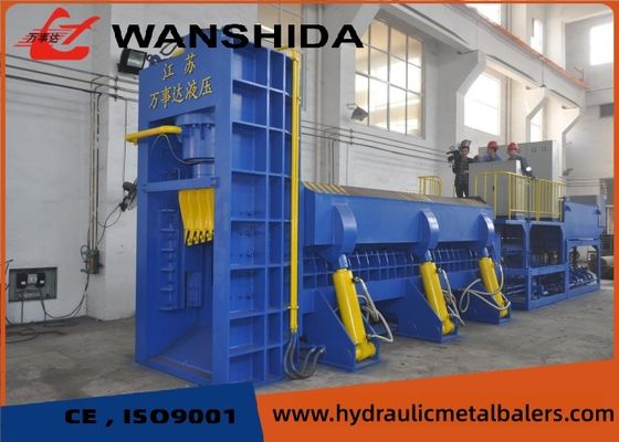 20 MPa Metal Shearing Machine 630 Ton Steel Mill Baler Scrap Processing 9-12 Tons/H