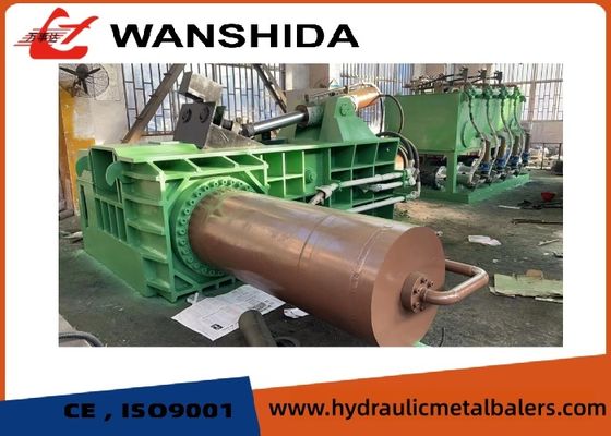 Turn Out Hydraulic Metal Baler for Efficient Scrap Compression and Automatic Bale Ejection