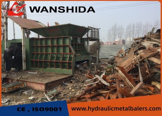 Horizontal Scrap Metal Shear 4000kN Horizontal Scrap Shear  Recycling
