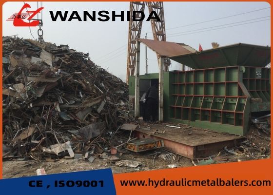 2 - 3/Min Scrap Metal Shear Container Shear Machine Scrap Recycling 110kw