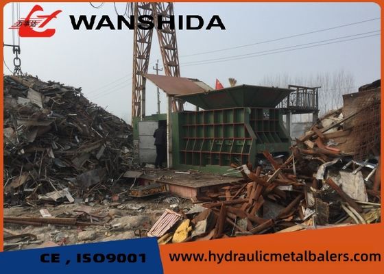 2 - 3/Min Scrap Metal Shear Container Shear Machine Scrap Recycling 110kw