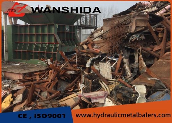 2 - 3/Min Scrap Metal Shear Container Shear Machine Scrap Recycling 110kw