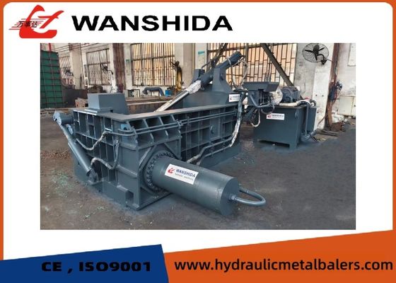 Electric Horizontal Baler Machine 1250kN/125t 300mm Metal Baler Machine