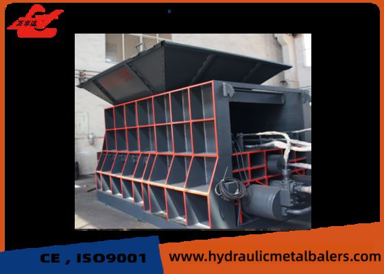 Automatic Container Shear for Large Scrap Cutting