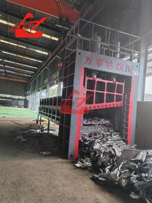 Scrap Gantry Shear 800ton Cutting Force Foundry Scrap Steel Baler