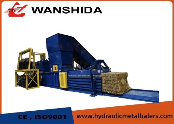 Automatic Belting Horizontal Waste Baler Waste Management Industrial Balers Compactors