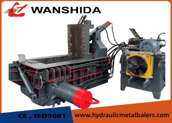 18.5kw Hydraulic Metal Balers Copper Iron Recycling Scrap Car Press Machine