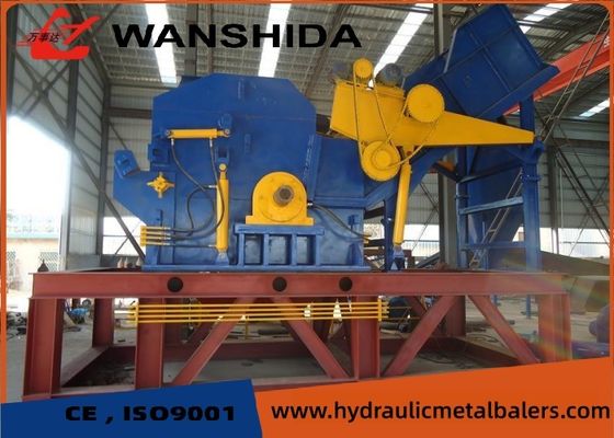 450kw Heavy Duty  Line Steel Iron Waste Industrial Metal Shredder 1200mm