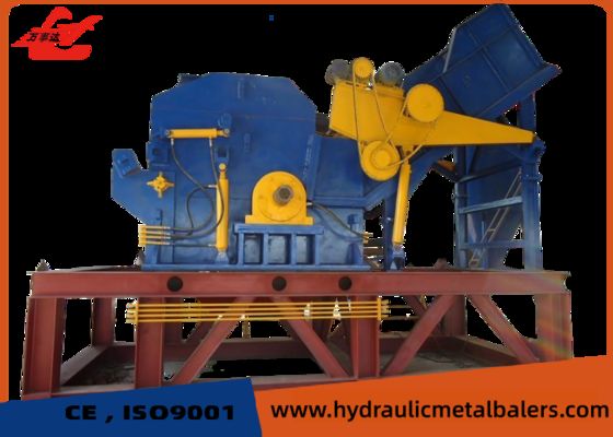 450kw Heavy Duty  Line Steel Iron Waste Industrial Metal Shredder 1200mm