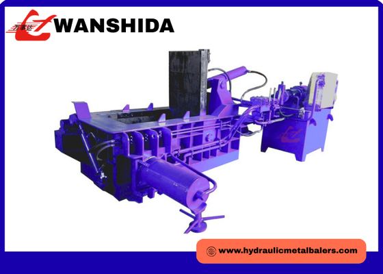 2000kN 1800MM Scrap Metal Baler 2.5t/H  4.5t/H Scrap Metal Sorting Machine