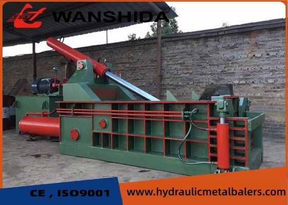 Front Ejection Hydraulic Metal Balers Hydraulic Scrap Baling Press For Metal Waste Management
