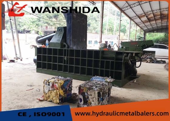 Efficient Hydraulic Scrap Baling Press Machine 2500kN With ISO9001 For Recycling Industry