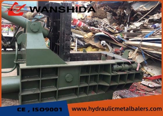 Industrial Hydraulic Baling Machine For Large Scale Metal Recycling Operations