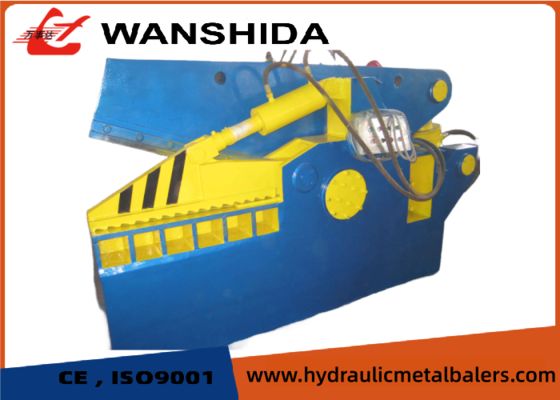 Compact Hydraulic Alligator Metal Shear 45X2kW Metal Recycling Plants Electric Metal Shears
